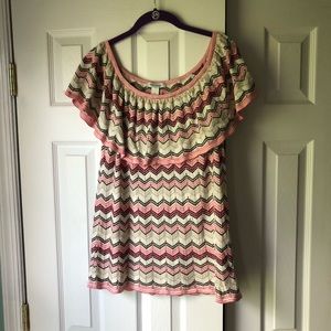 WHBM Off the Shoulder Top